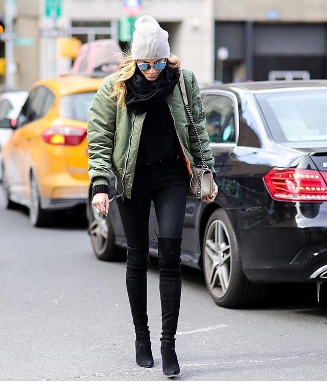 NYFW - Street Style- Fall 2016 - Bomber