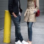 April Showers in Vince Camuto Outerwear -Look 1