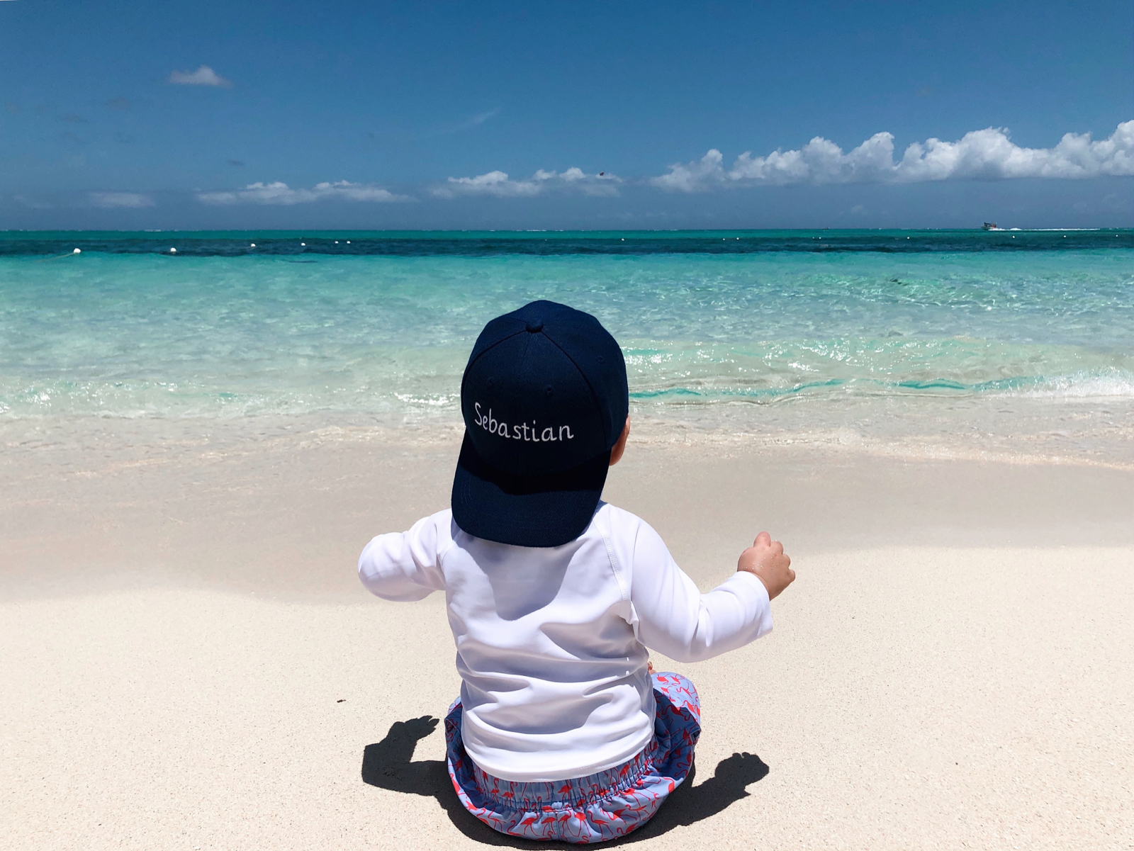 baby, beach, vacation, Traveling with baby, Sebastian, beach baby, Travel