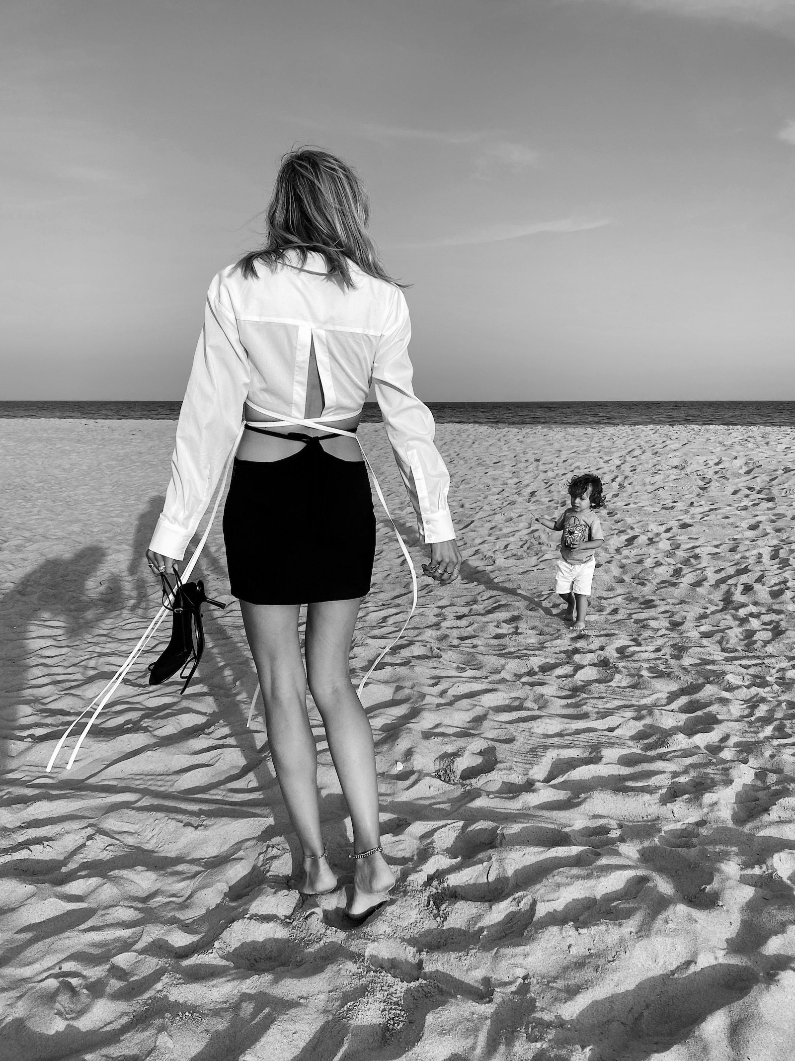 christopher esber top, miami skirt, the row sandals, ootw, ontn, ootd, outfit inspo