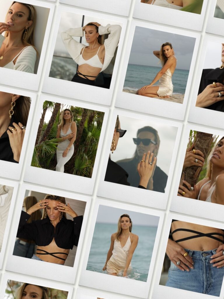 the accessory junkie collection, the accessory junkie collaboration with lisadnyc, jewelry influencer collaboration, jewelry photoshoot inspo, handmade jewelry launch