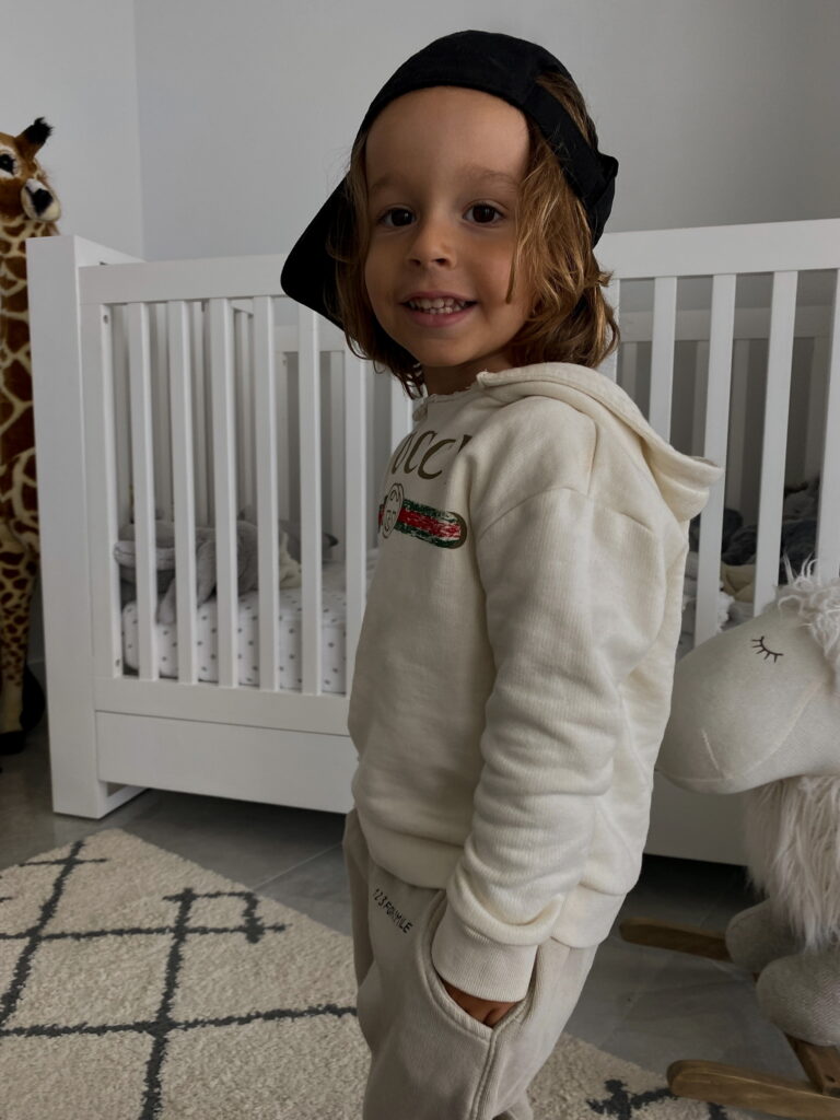 restoration hardware kids room, kids gucci, gucci hoodie kids, trendy kids style, toddler style inspo, toddler nike sneakers, toddler nike high-tops, zara kids style, zara kids loungewear, toddler boy style, nike toddler hat