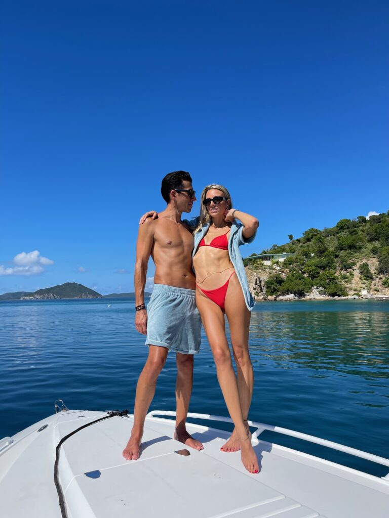 jade swim, via top, belly chain, electric picks belly chain, electric picks anklets, versace sunglasses, sunglass hut, boat day style, boat day inspo