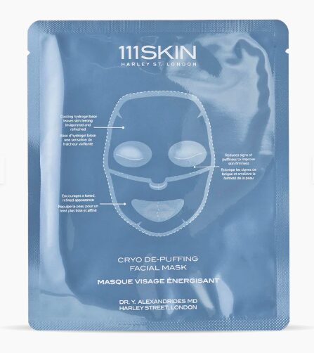 111SKIN Cryo De-Puffing Facial Mask for cooling and reducing facial puffiness