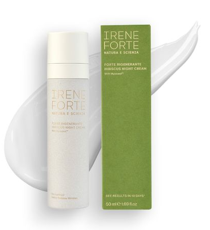 Irene Forte Hibiscus Night Cream for overnight hydration and skin renewal